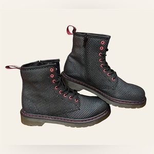 Dr. Martens Delaney 1460 Boots Rainbow Holographic Sparkle Size 5